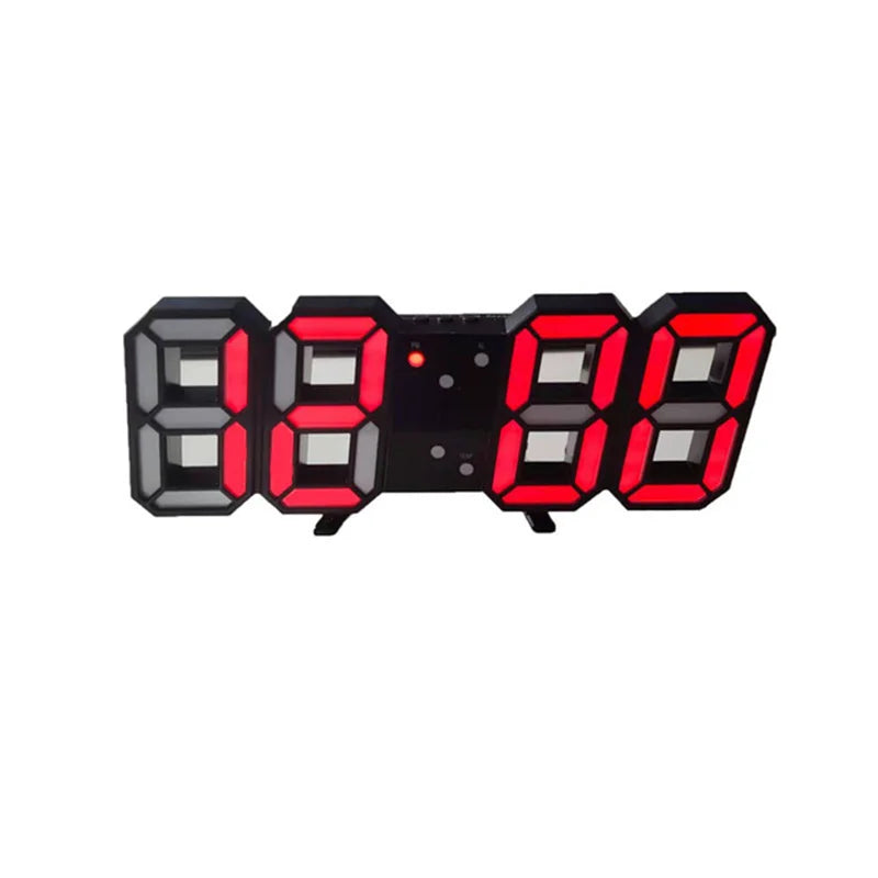 Digital Wall Clock 3D LED