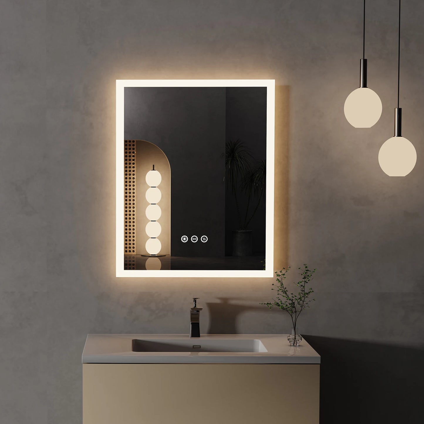 Wall Mounted Vanity Mirror