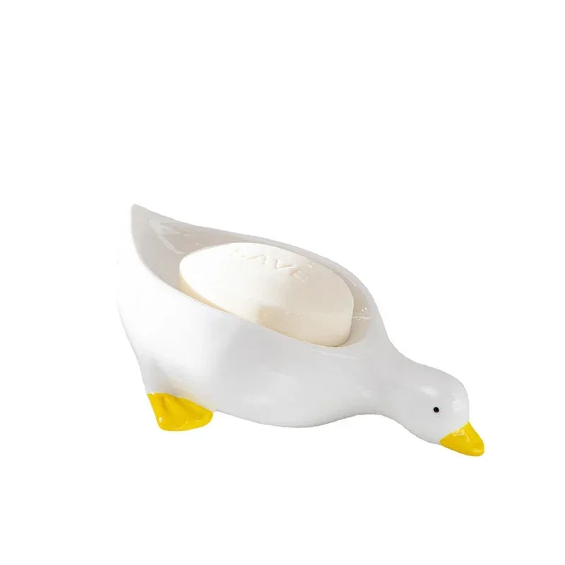 Duck Shape Soap Box Cartoon Soap Dish