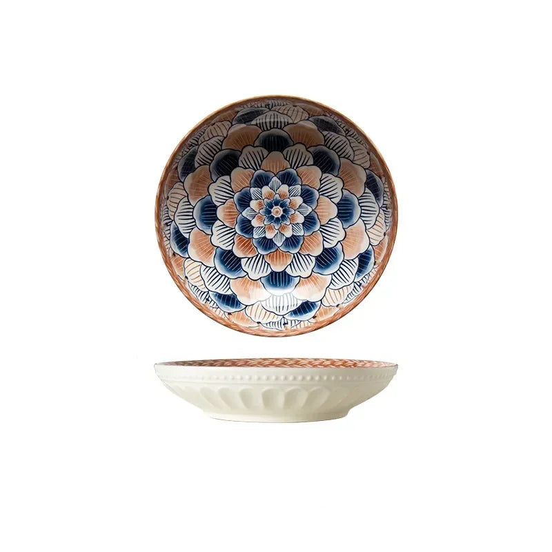 Japanese Vine Ceramic Plate