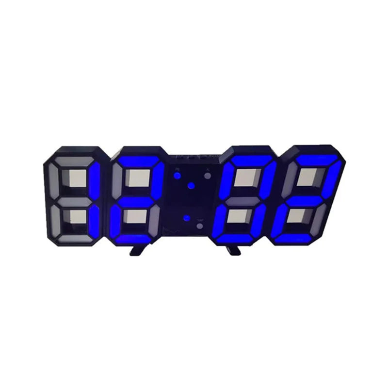 Digital Wall Clock 3D LED