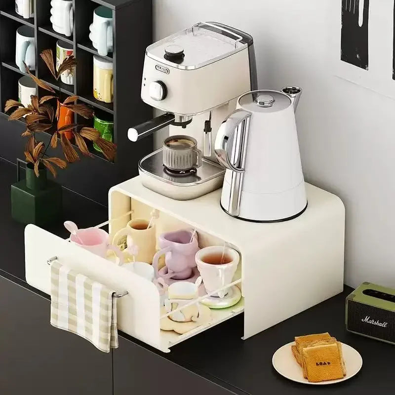 Storage Drawer Desktop Coffee Cup Storage Box