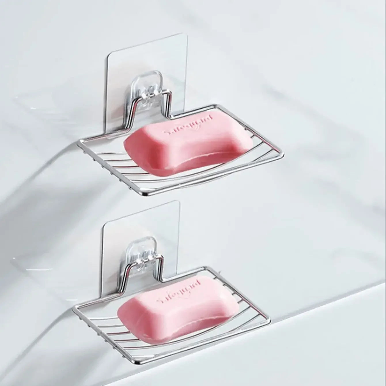 1Pc-Stainless Steel Soap Rack