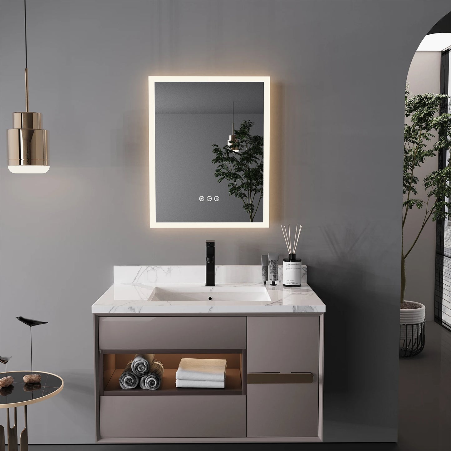 Wall Mounted Vanity Mirror