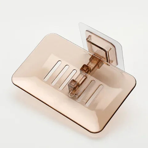 Soap Rack No Drilling Wall Mounted Double Layer Holder