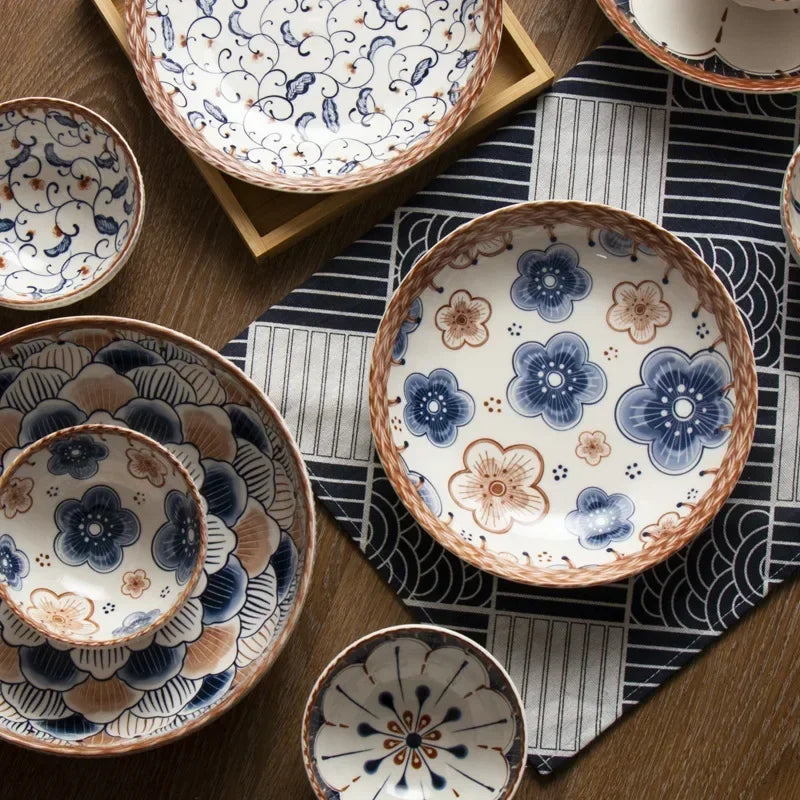 Japanese Vine Ceramic Plate