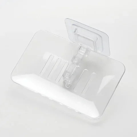 Soap Rack No Drilling Wall Mounted Double Layer Holder