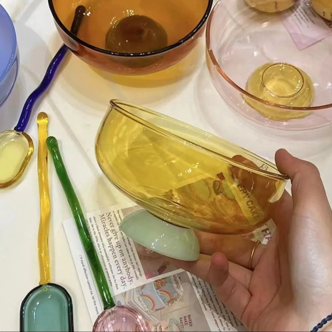 4 Inch Ice-cream Bowl Glass Bowl