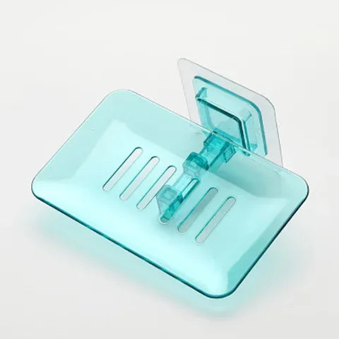 Soap Rack No Drilling Wall Mounted Double Layer Holder