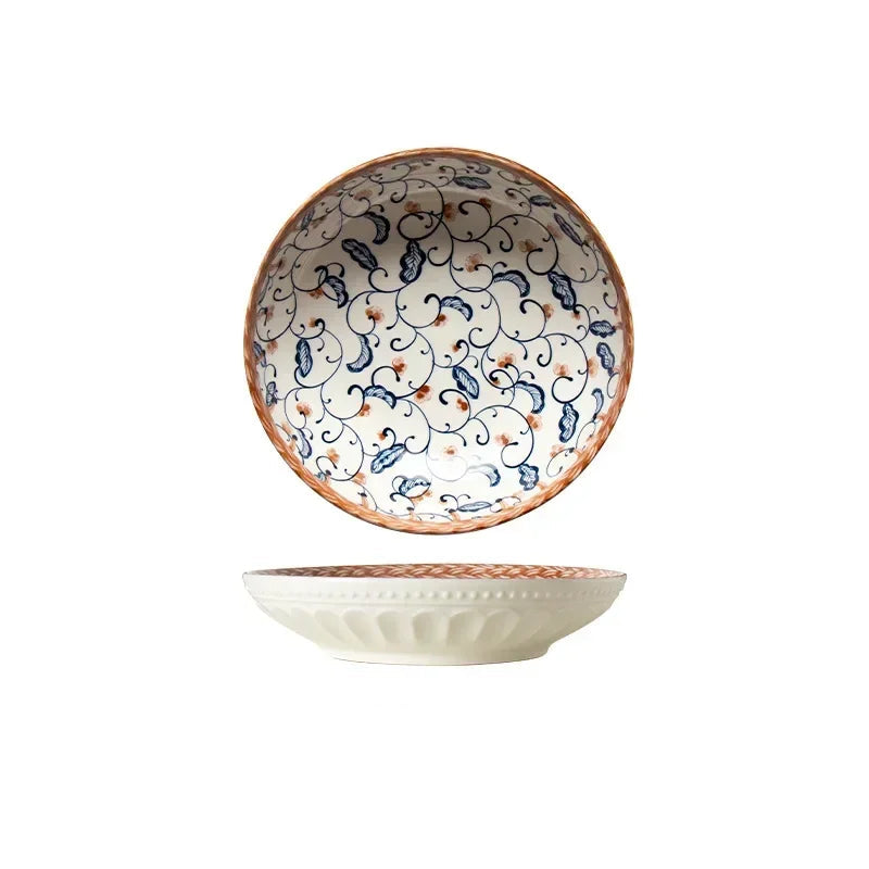 Japanese Vine Ceramic Plate