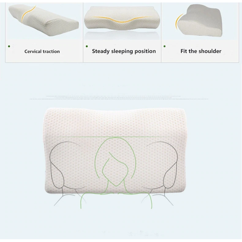Cervical Pillow for Neck Pain Support, Back Pain, Side Sleeper