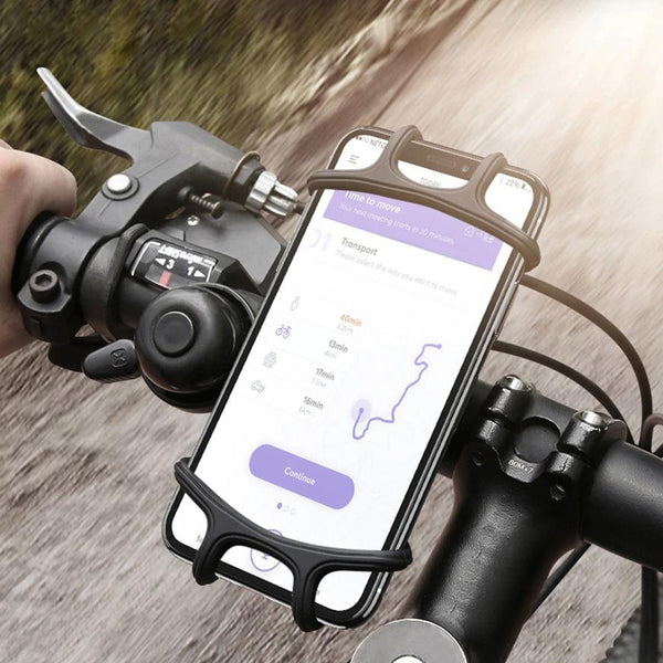 Cell Phone Holder for Bike - Mobile Phone Mount for Bicycle