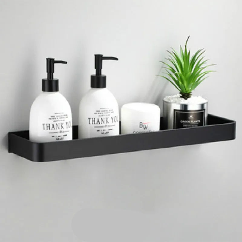 Bathroom Shelf No Drill Organizer Shower Storage Rack