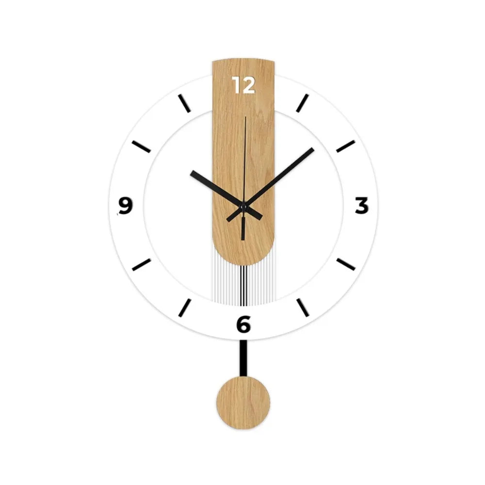 Vintage Digital Wall Clock