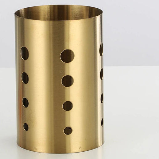 Stainless Steel Golden Chopstick Rack Cutlery  Holder