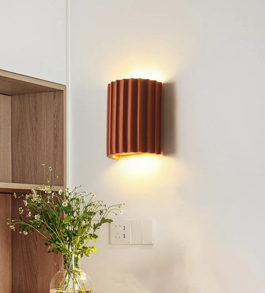 Resin High-End Fashionable Bedroom Living Wall Lamp