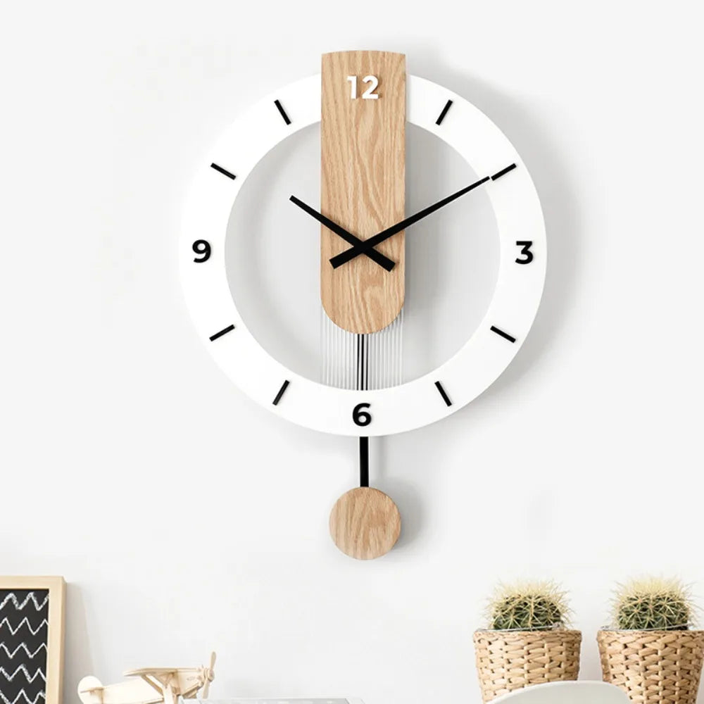 Vintage Digital Wall Clock