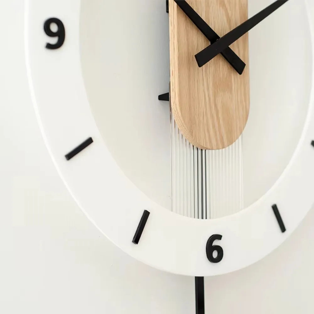 Vintage Digital Wall Clock