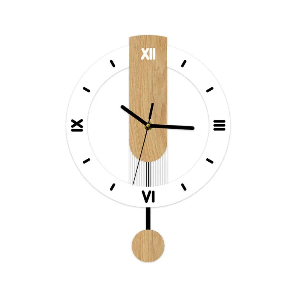 Vintage Digital Wall Clock