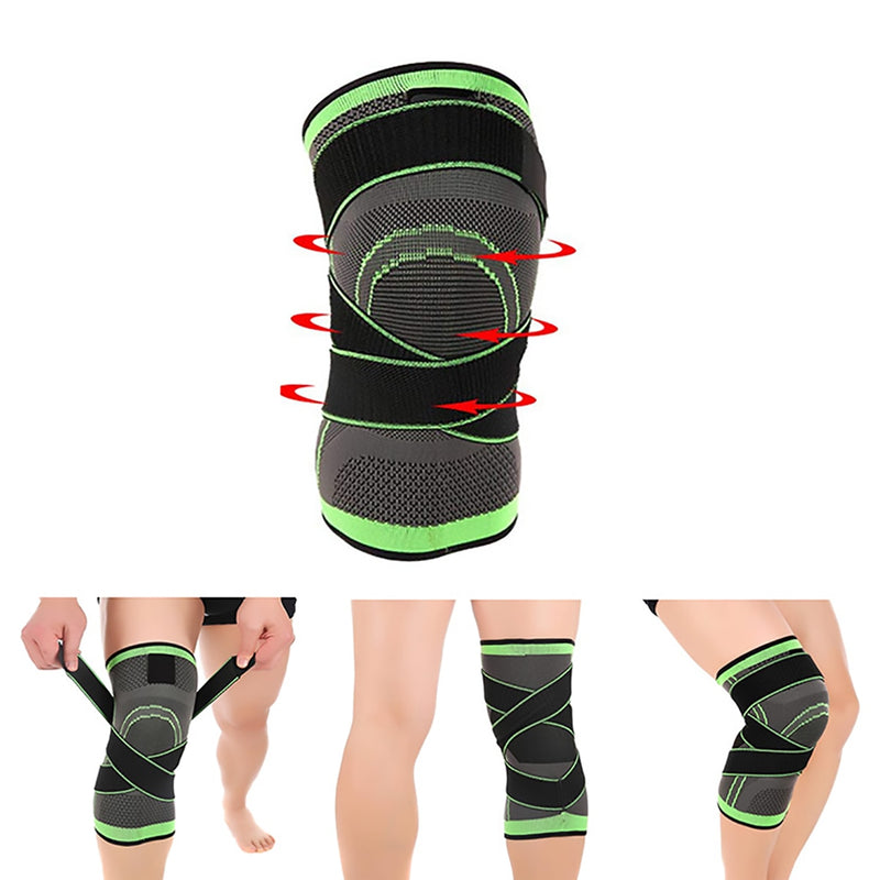 Knee Compression Sleeve Brace Support for Running, Arthritis, Crossfit