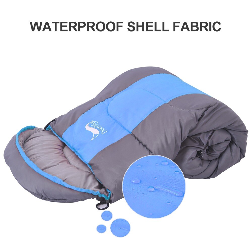 Camping Sleeping Bag Kids Adults Waterproof Lightweight Backpacking