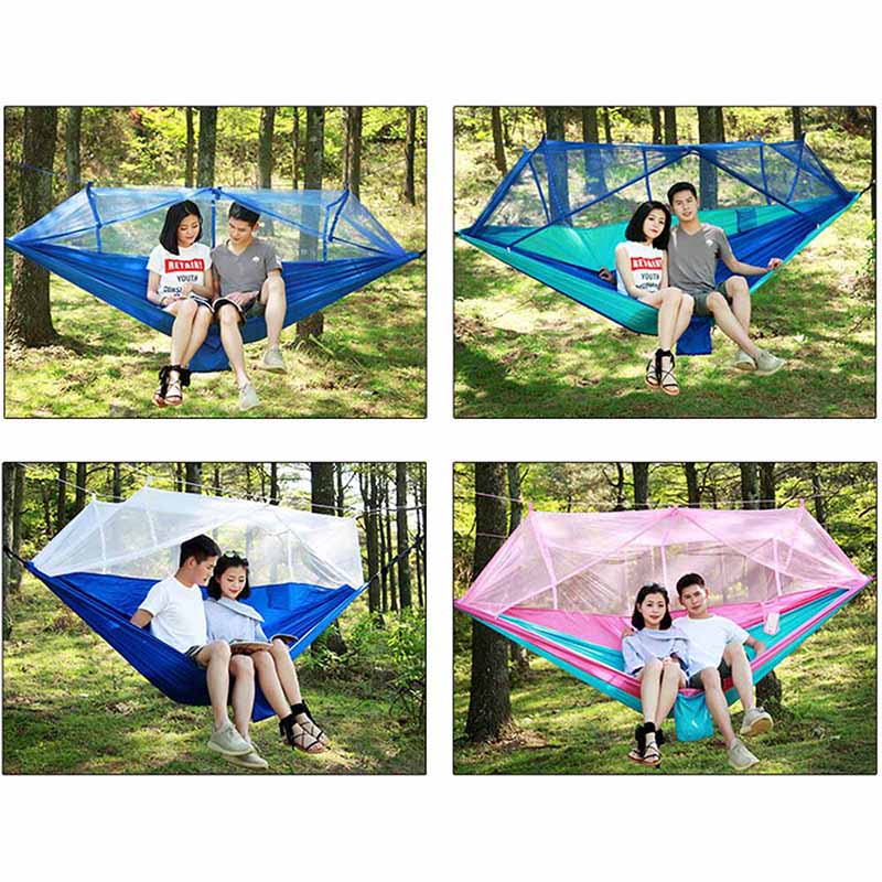 Hammock with Mosquito Bug Net - Camping, Portable, Outdoor