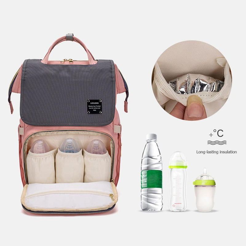 Diaper Bag Baby Backpack Bookbag, Waterproof Baby Bags for Mom and Dad