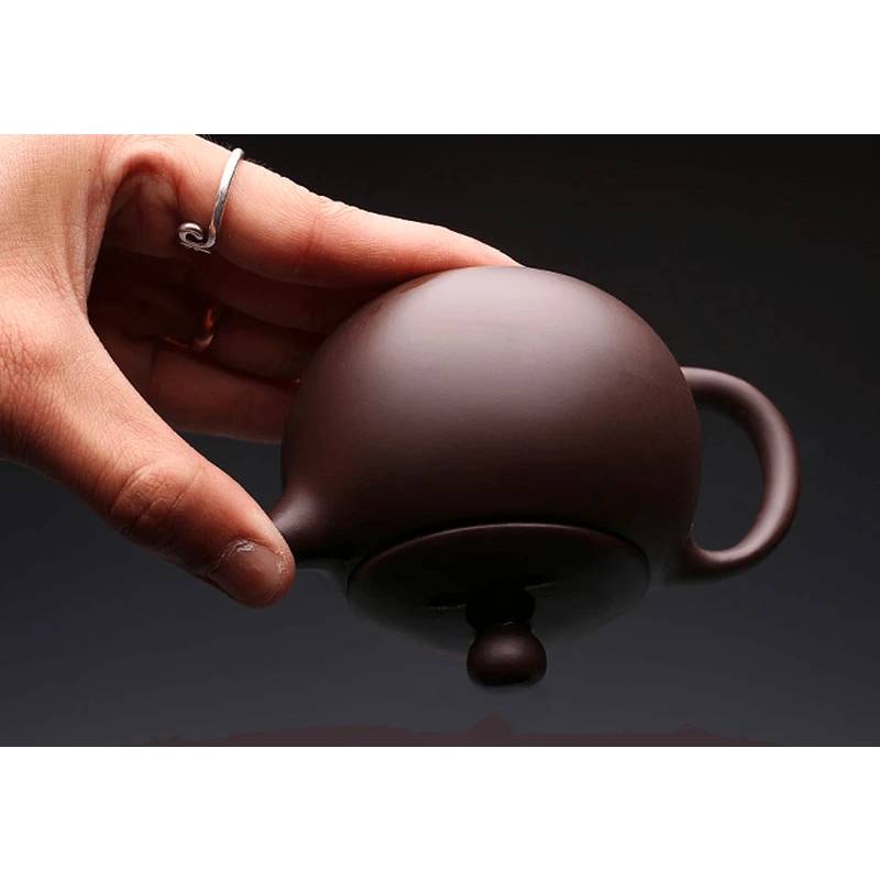 Chinese Tea Set Clay Kung-fu Teapot Cup Purple Set