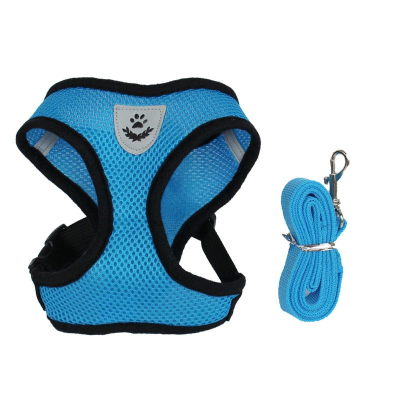 Cat Dog Harness with Leash Set