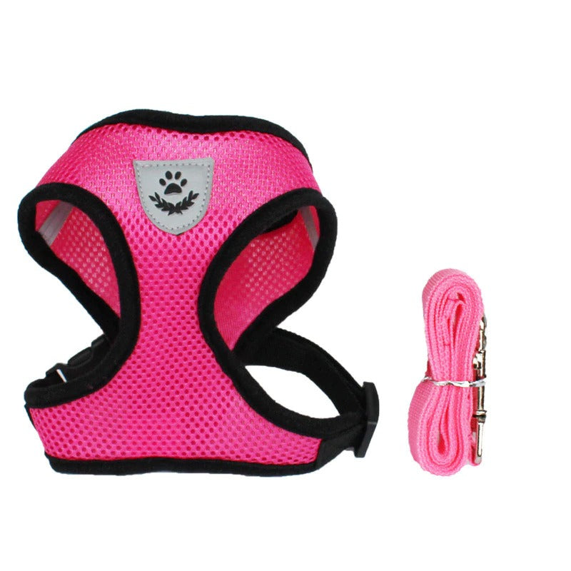 Cat Dog Harness with Leash Set