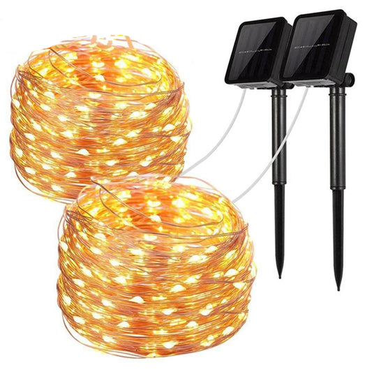 Solar Christmas Lights LED Outdoor Decorations Lamp String Lights