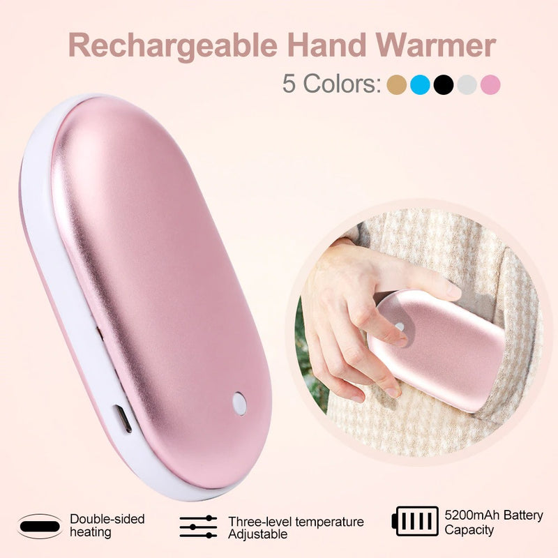 Rechargeable Electric Hand Warmer 5200mAh