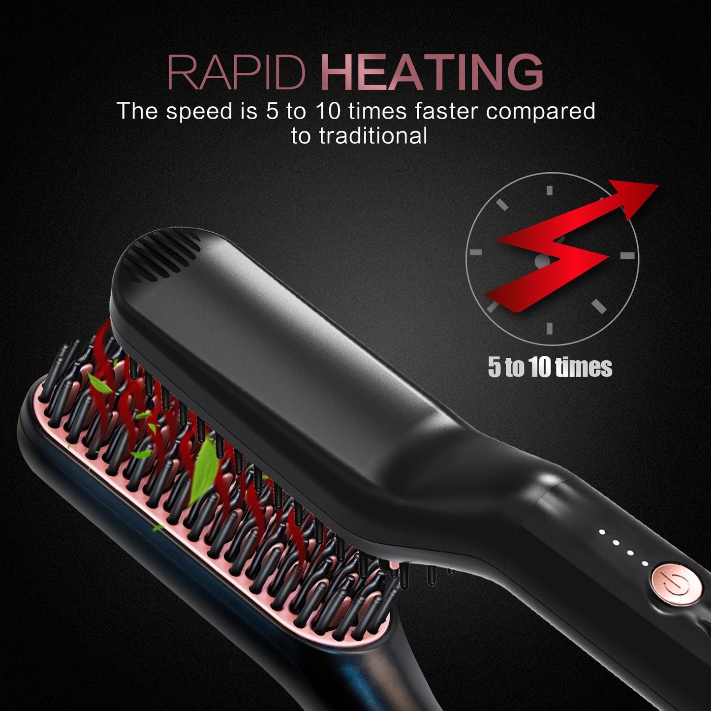 Beard Straightener Comb for Men