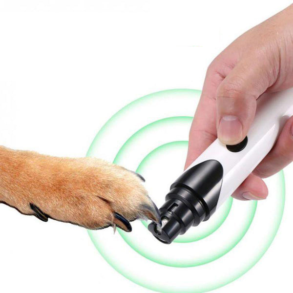 Dog Nail Trimmer Electric Rechargeable Cutter Clippers