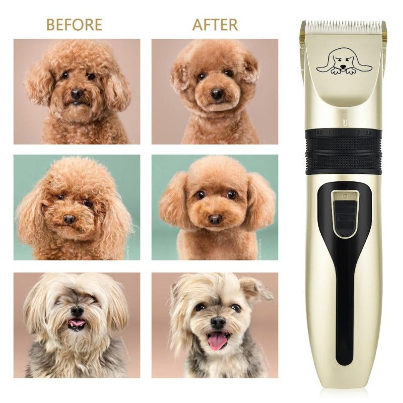 Dog Grooming Clipper Kit, Hair Cutter, Cat Shaver, Hair Fur Trimmer