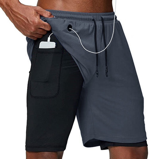 Running Shorts for Men Fitness Gym Training Sports