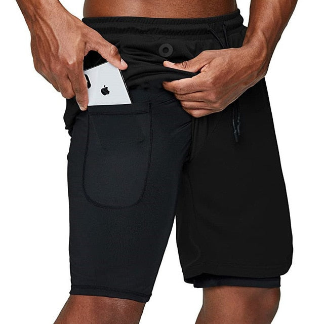 Running Shorts for Men Fitness Gym Training Sports