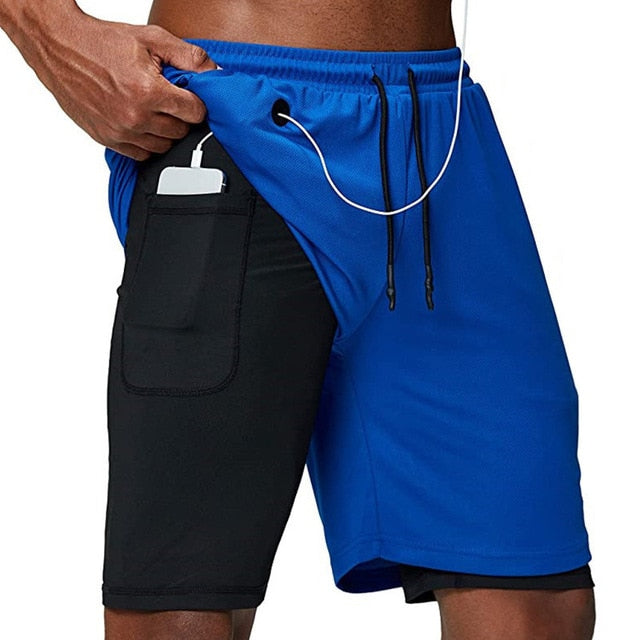 Running Shorts for Men Fitness Gym Training Sports