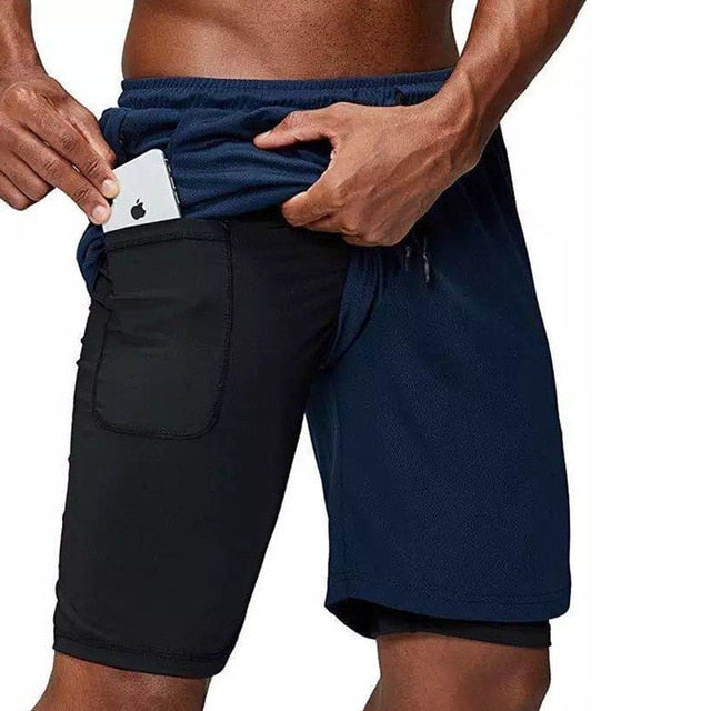 Running Shorts for Men Fitness Gym Training Sports