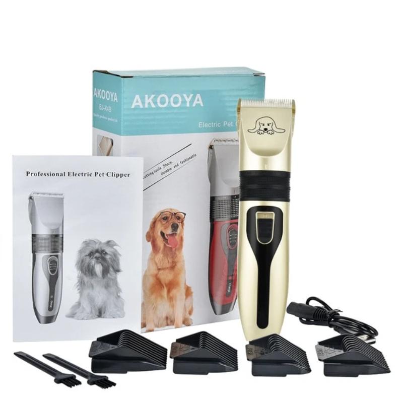Dog Grooming Clipper Kit, Hair Cutter, Cat Shaver, Hair Fur Trimmer