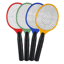 Electric Fly Swatter Hand Held Bug Zapper Tennis Racket