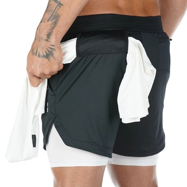 Running Shorts for Men Fitness Gym Training Sports