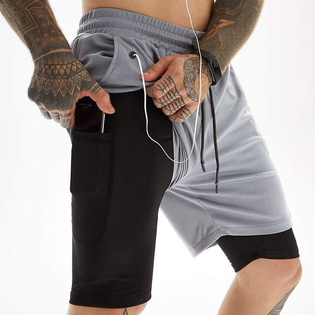 Running Shorts for Men Fitness Gym Training Sports