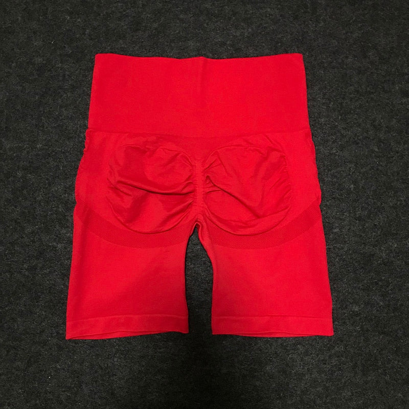 Women's High Waist Workout Yoga Shorts