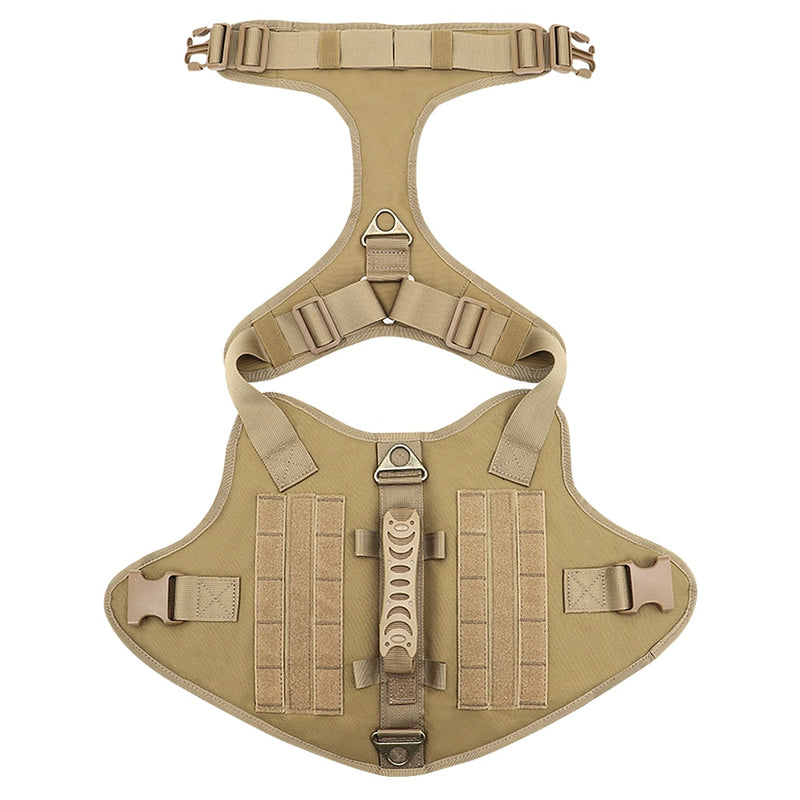 Adjustable Tactical Dog Harness for Small Medium Large Dogs