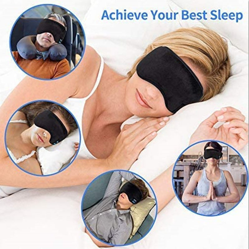 Bluetooth Eye Mask Wireless Sleep Headphones